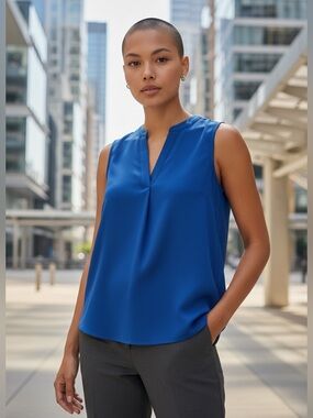 Banana Republic Royal Blue Blouse